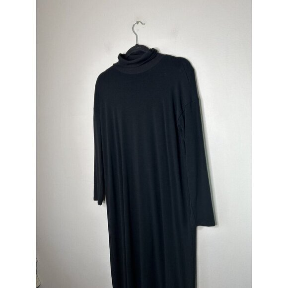 J.Jill Wearever Collection Women’s Dress Black Turtleneck Size Small Petite SP - Picture 2 of 9